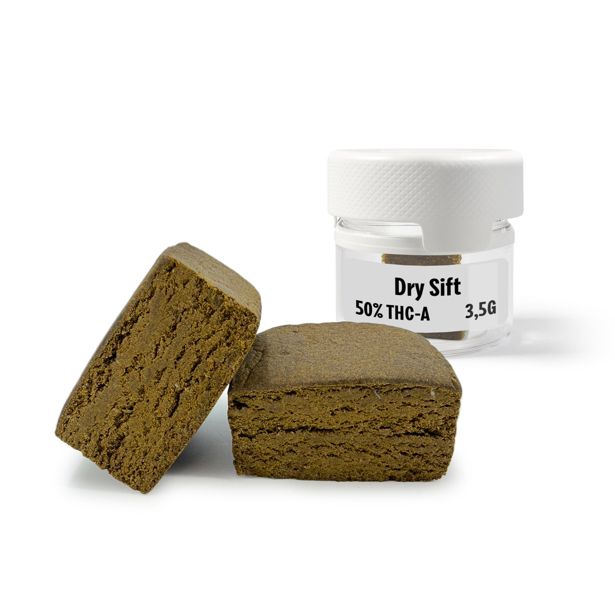 Hash THC-A 50 % Dry Sift