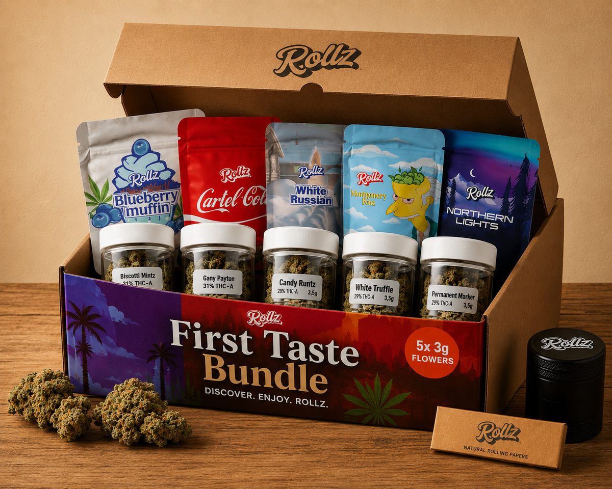 First Taste Bundle – 5 × 3 g de nos meilleures ventes